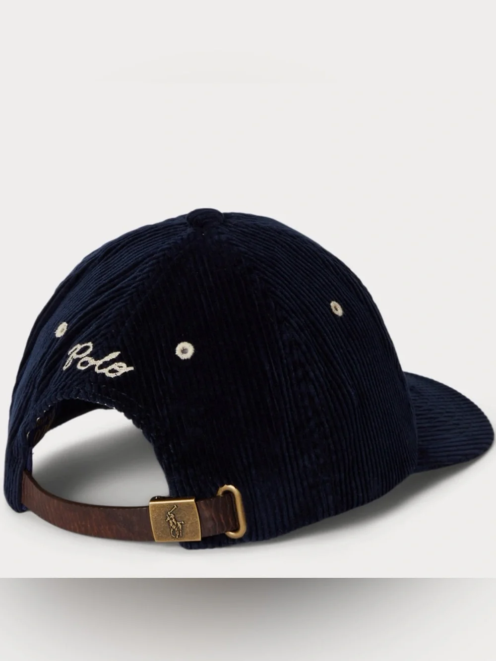 BRAND NEW ⭐️ Polo by Ralph Lauren NY Patch Corduroy Baseball Cap